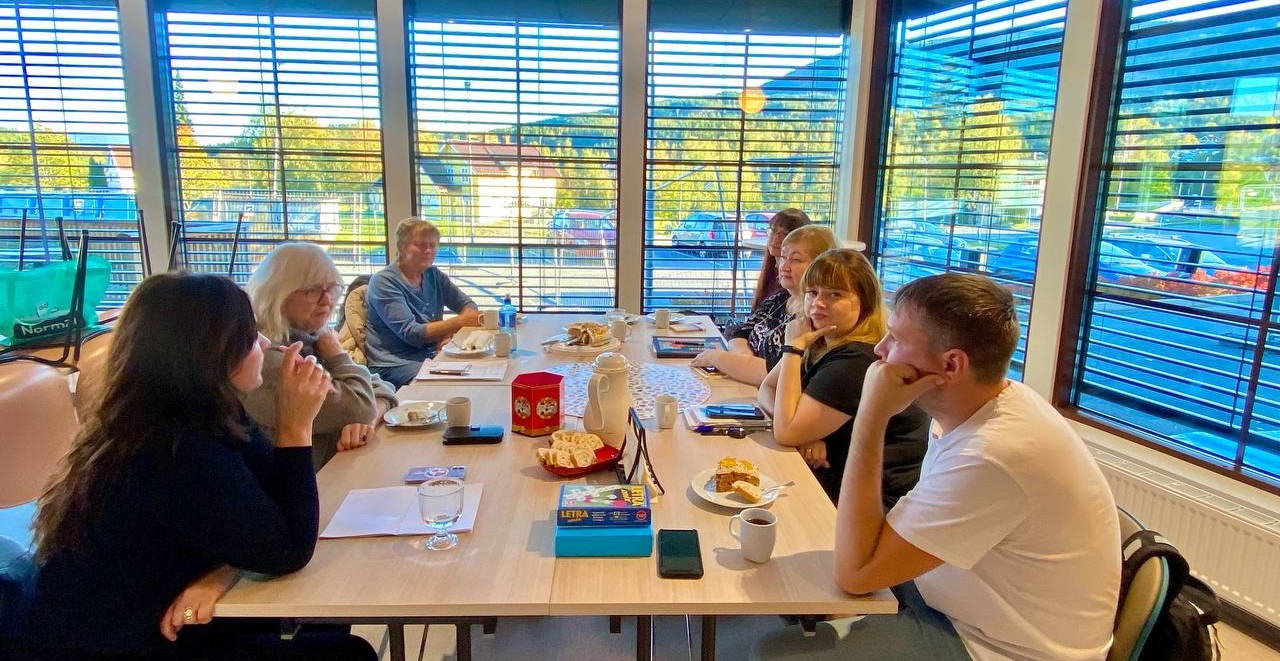 Дякуємо за чудову Мовну кав’ярню у Престфоссі!