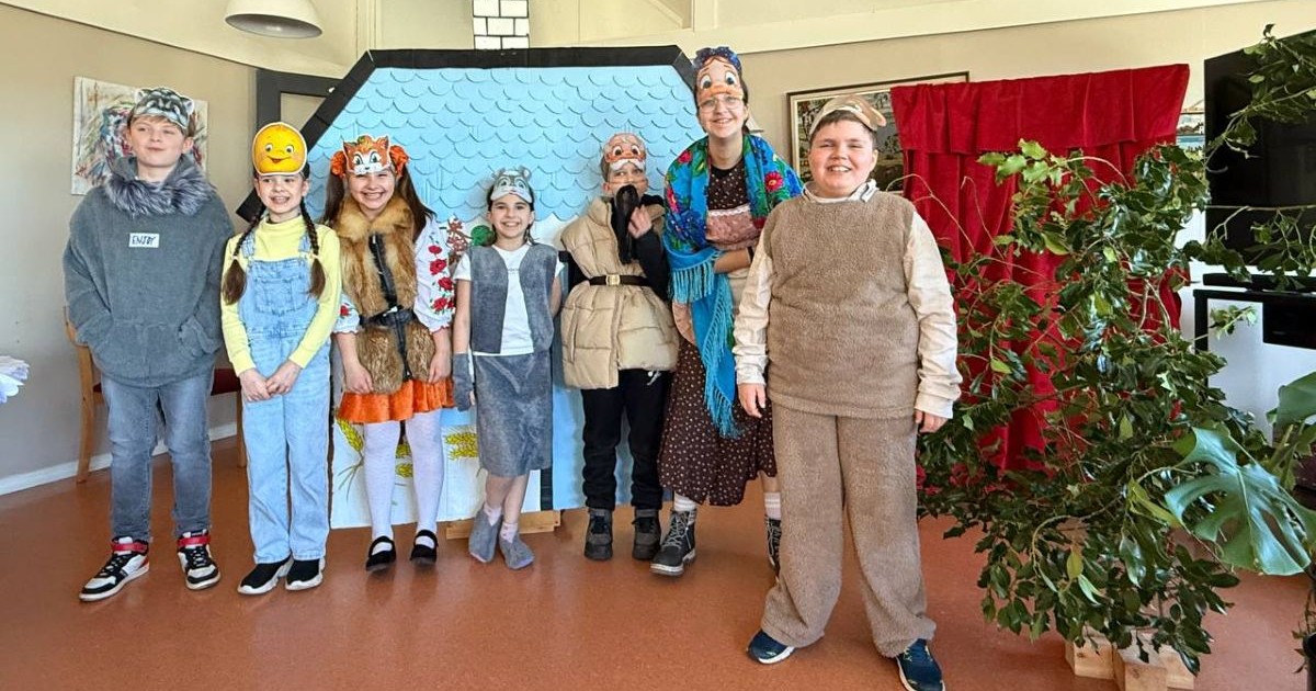 Театральний день у Kinn: «Колобок», аквагрим і творчі майстерні