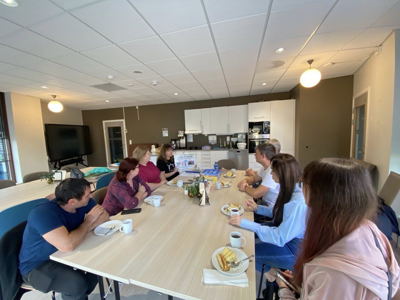 Мовне кафе в Престфосс, комуна Сігдал 2025: наша перша зустріч!